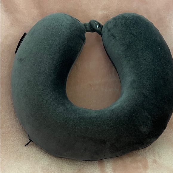 Sharper Image Dark Gray Neck Pillow - Picture 8 of 9